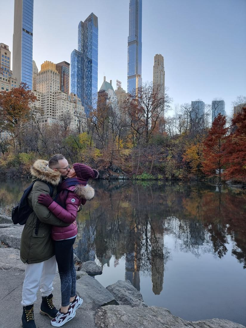 Câlin à Central Park