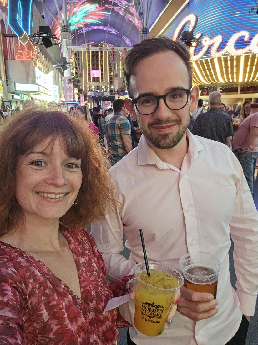 Sur Fremont Street à Las Vegas